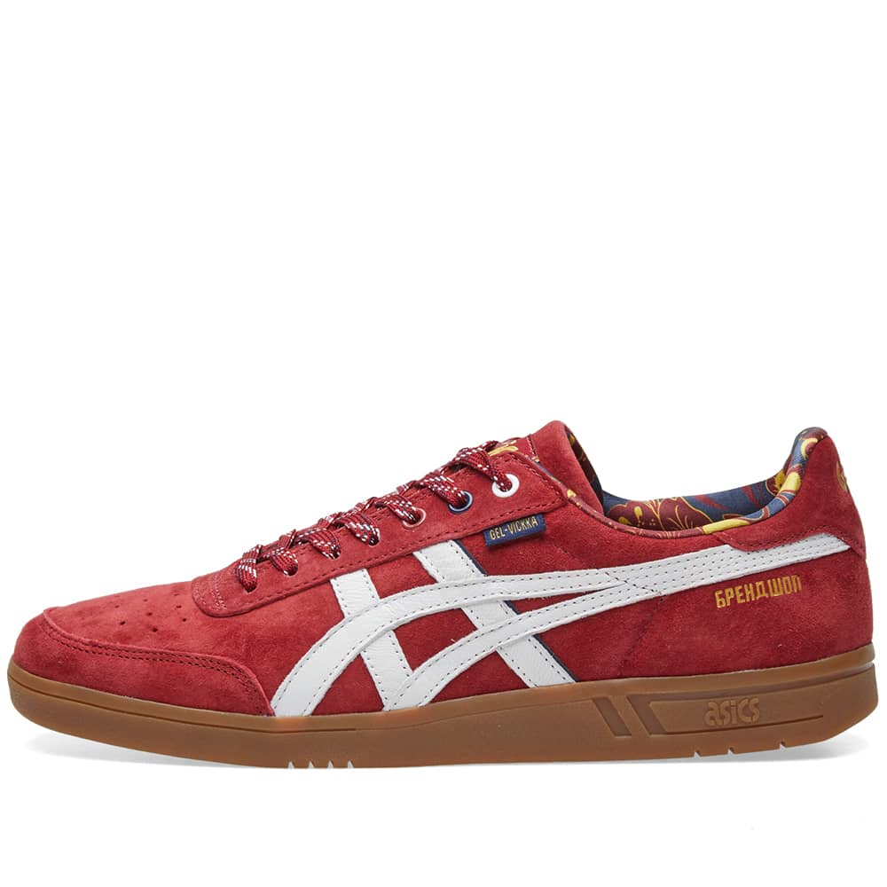 asics gel vickka trainers in white