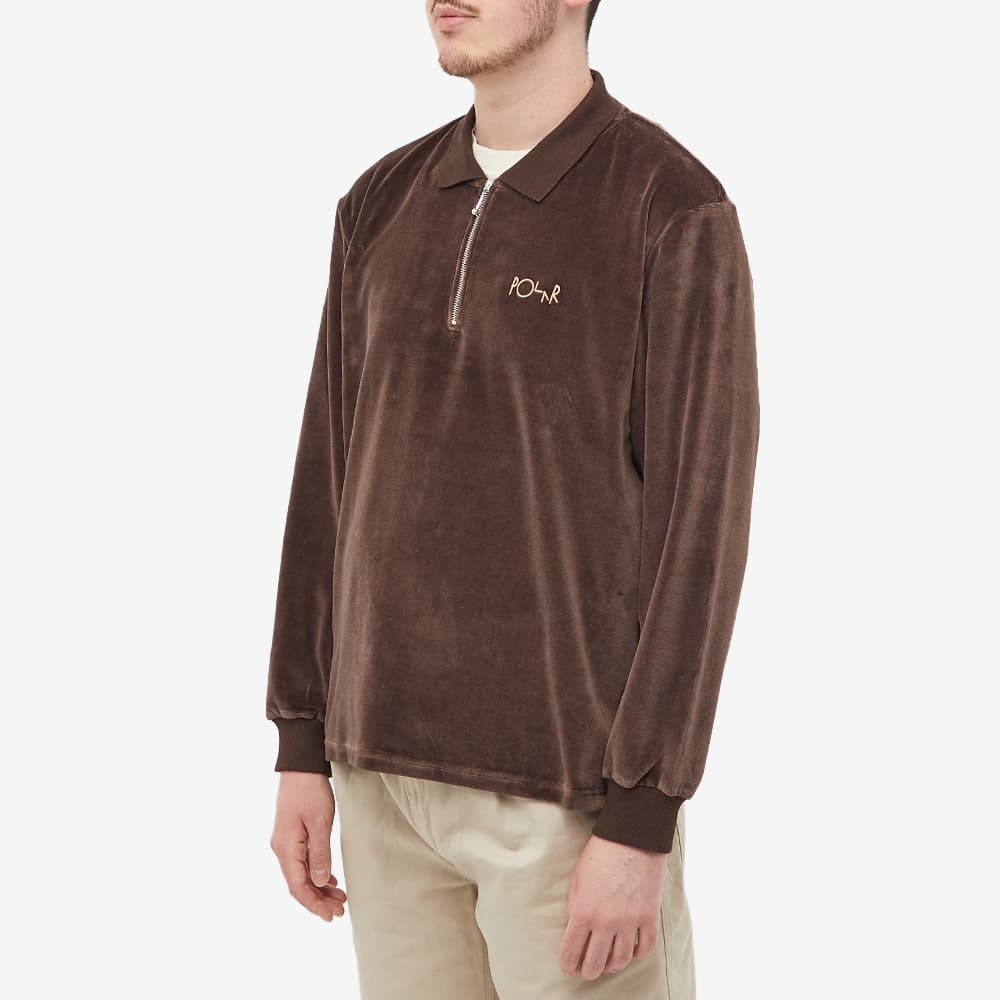 polar velour polo