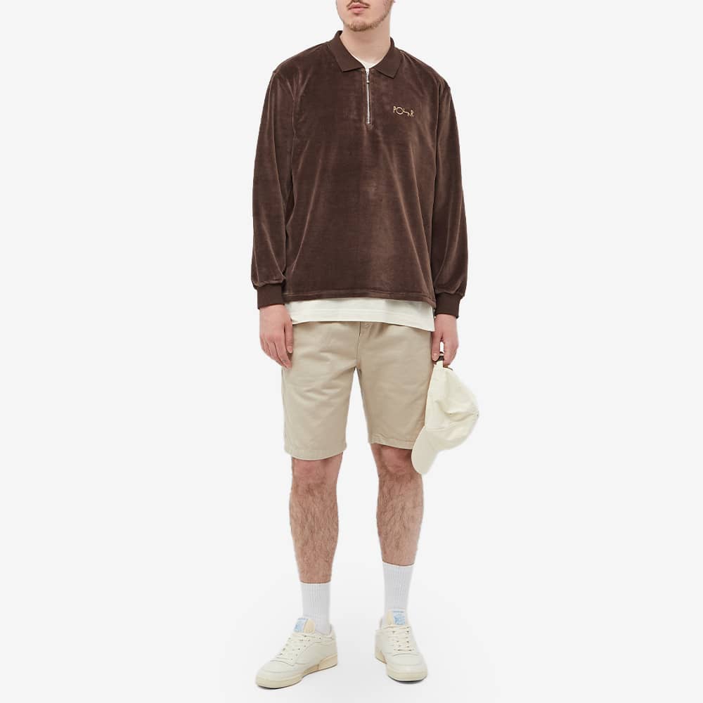 polar velour polo
