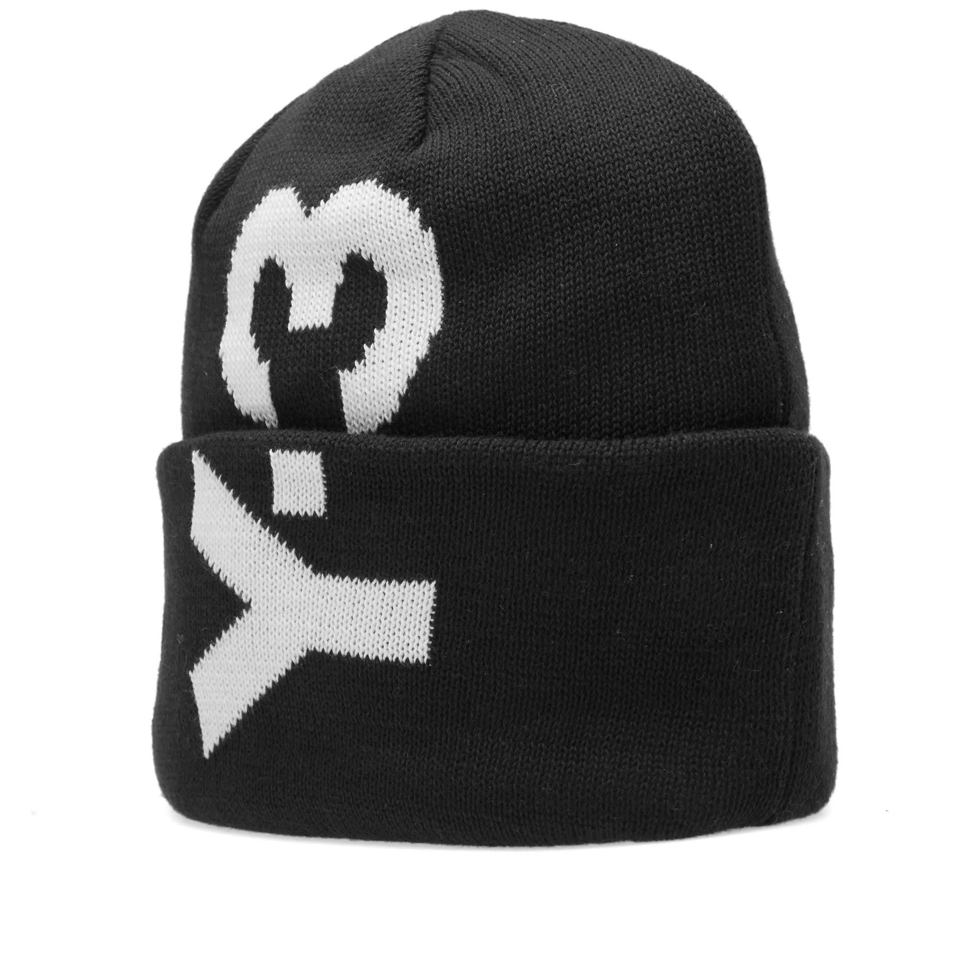 y3 logo beanie