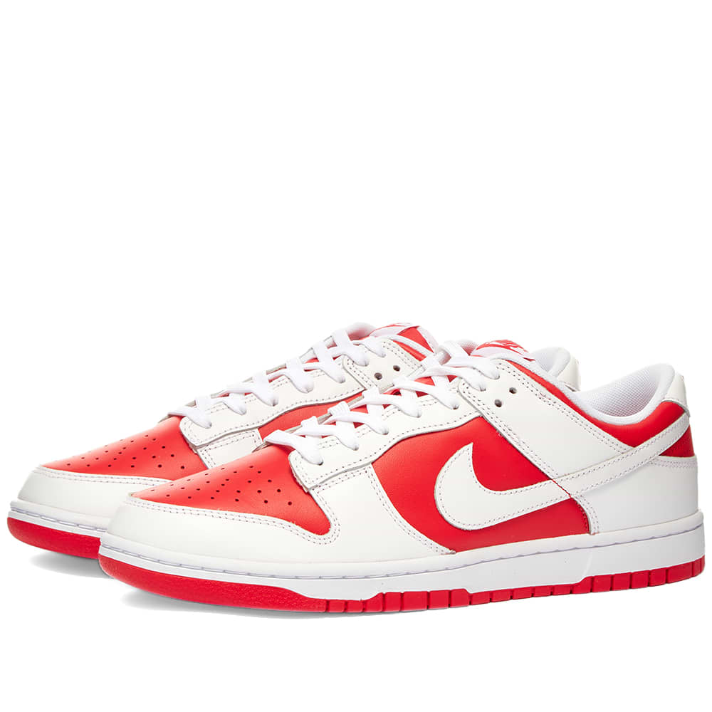 Nike Dunk Low Retro Red, White & Orange END. (ES)