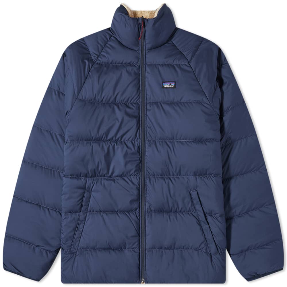 Patagonia Reversible Silent Down Jacket New Navy END. (FR)
