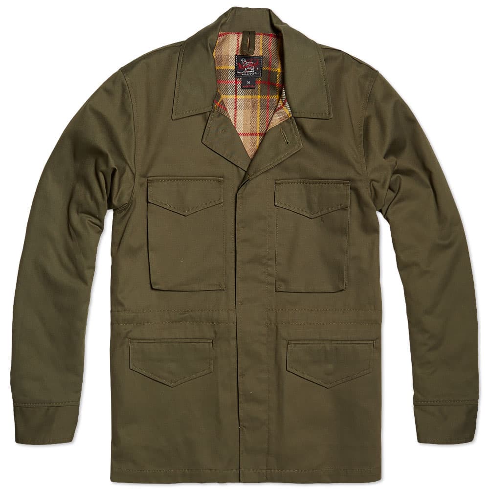 Woolrich Woolen Mills Field Jacket Jalapeno Cotton Twill END.