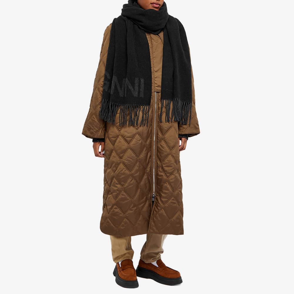 GANNI - Woman - Black - Scarf main image 1