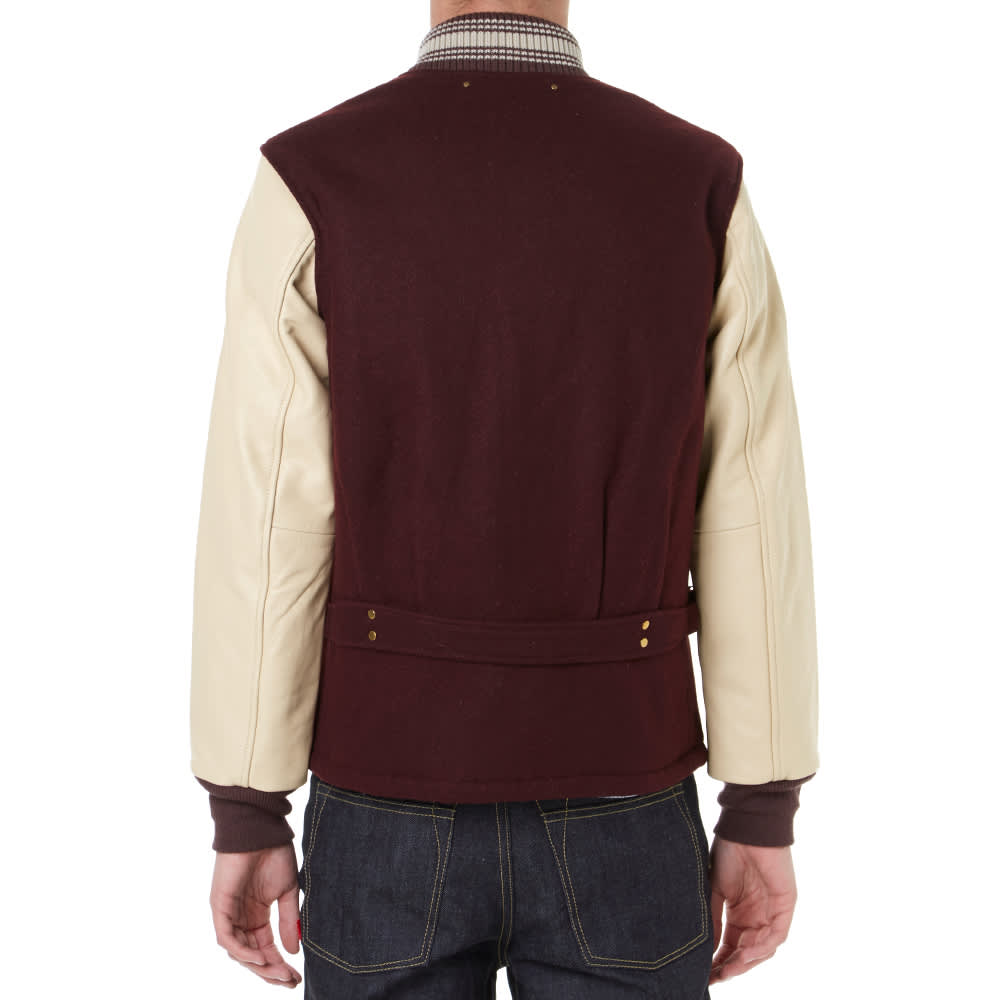 Neighborhood Varsity Jacket Burgundy END. (UK)