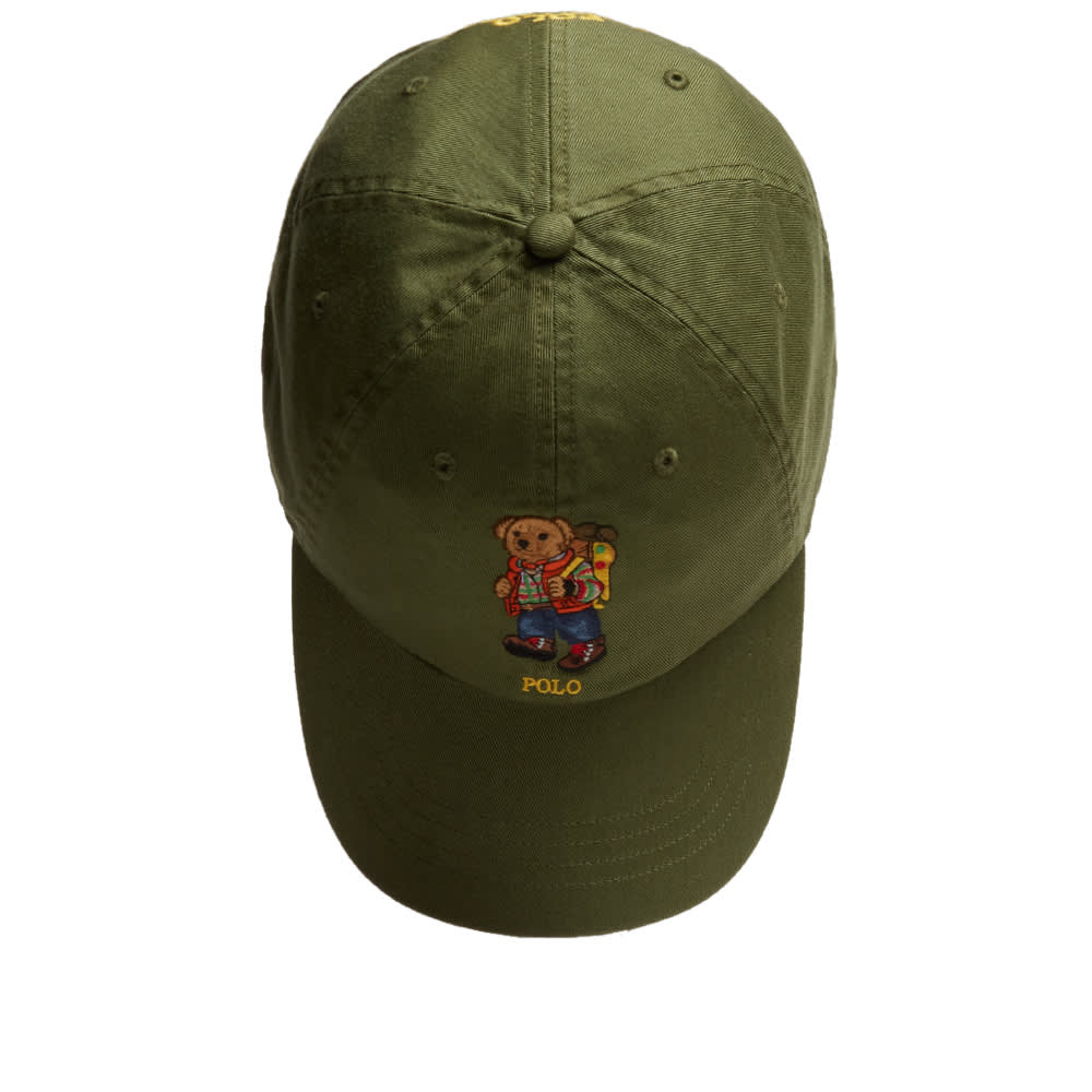 polo bear cap green
