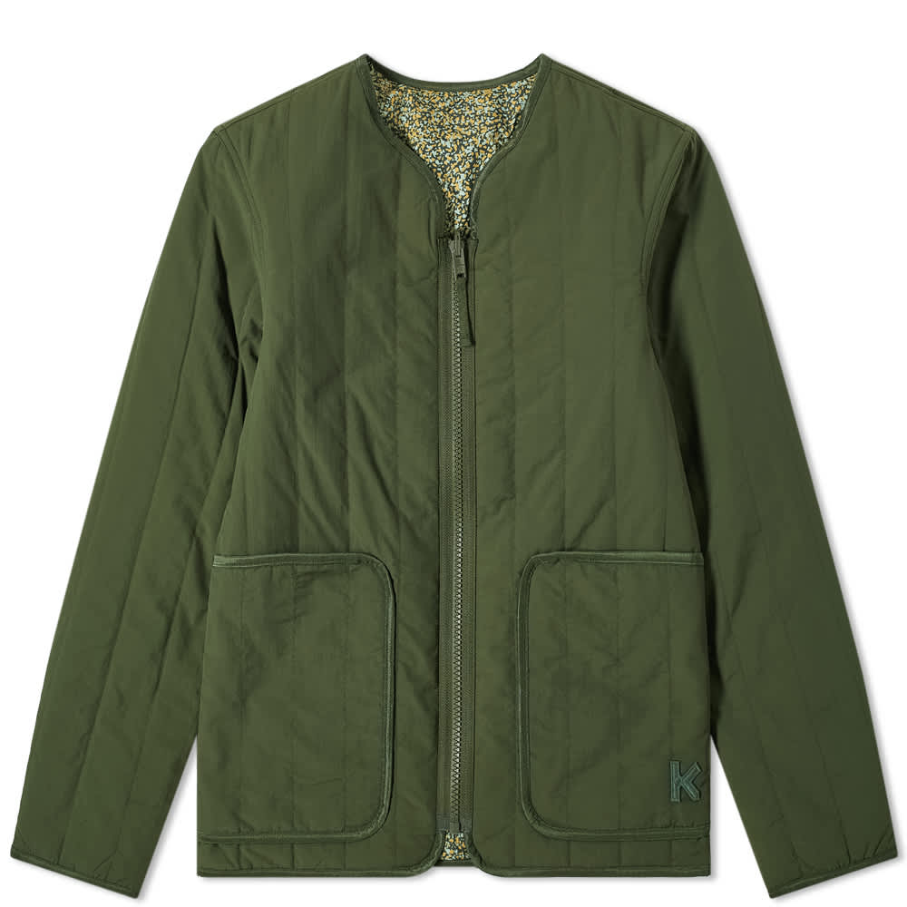 Kenzo Reversible Liner Jacket Dark Khaki END. (CN)