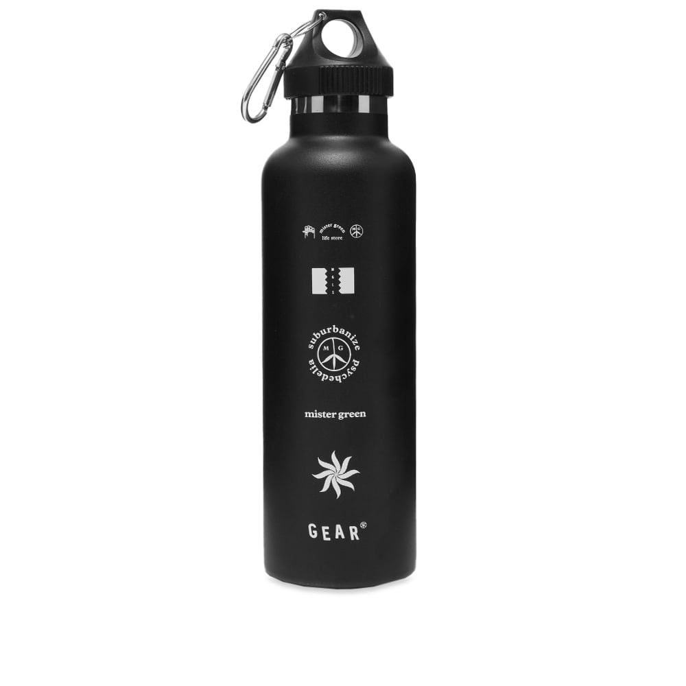 Mister Green Bong Water Flask Black END. (IE)