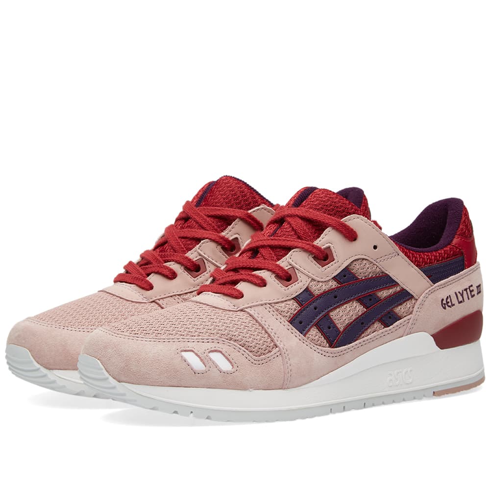 asics gel lyte iii rose asics gel lyte iii rose