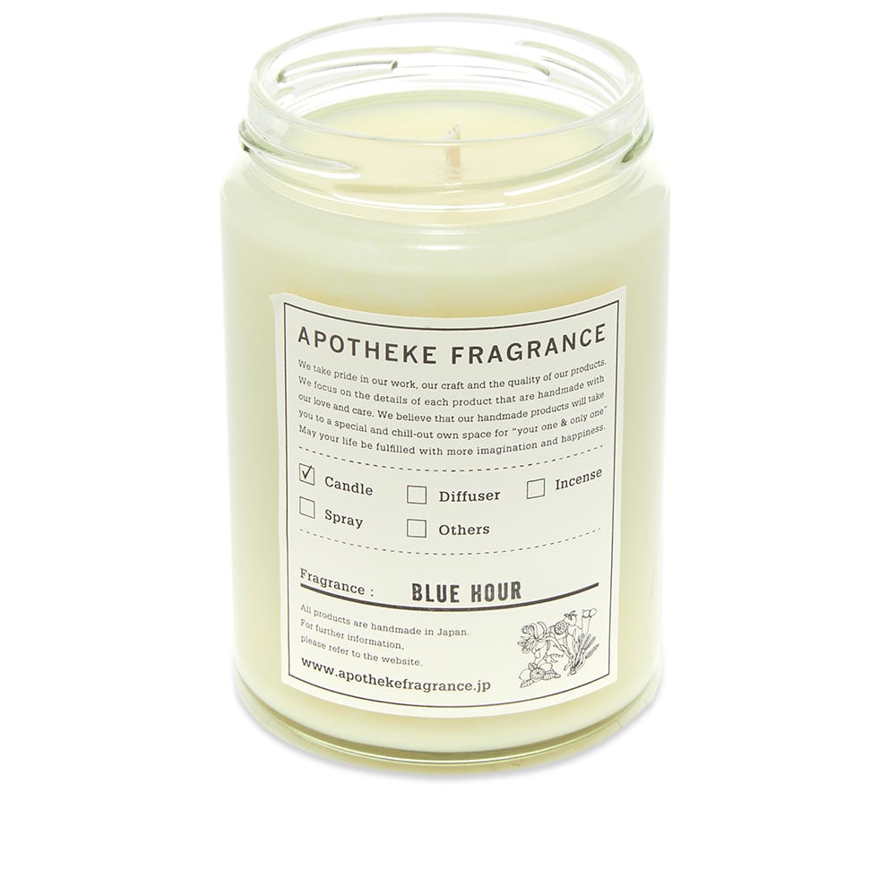Apotheke Fragrance Glass Jar Candle Blue Hour END. (AU)