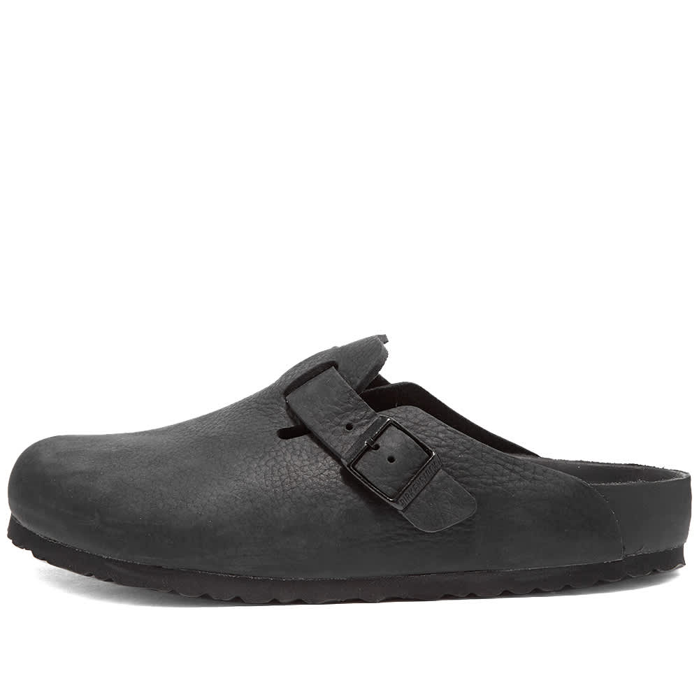 birkenstock boston all black