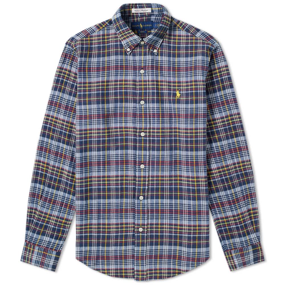 polo madras shirt