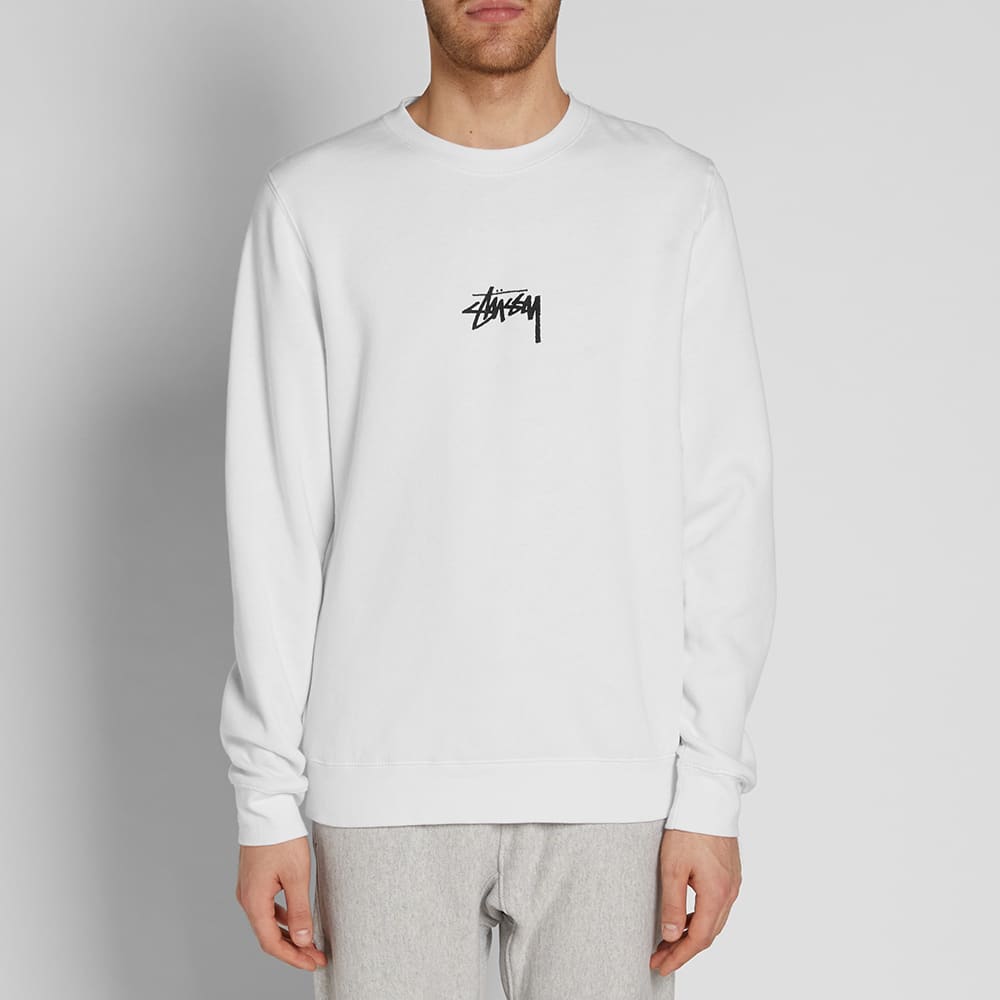 Stussy stock crew sweatshirt