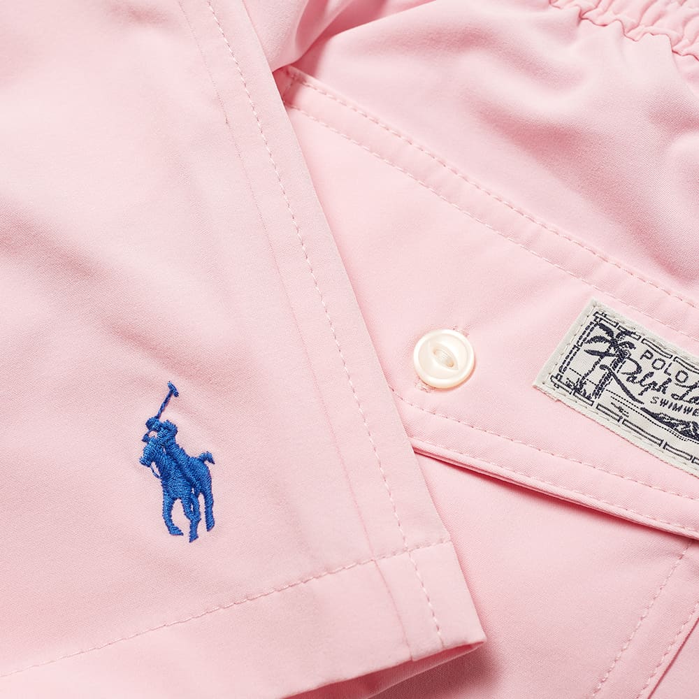 ralph lauren traveller swim shorts pink