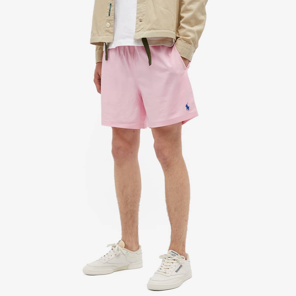 ralph lauren traveller swim shorts pink