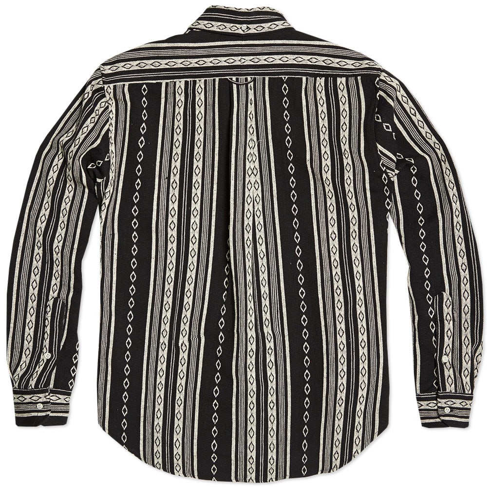 Gitman Vintage Drug Rug Shirt Black & White END. (Global)