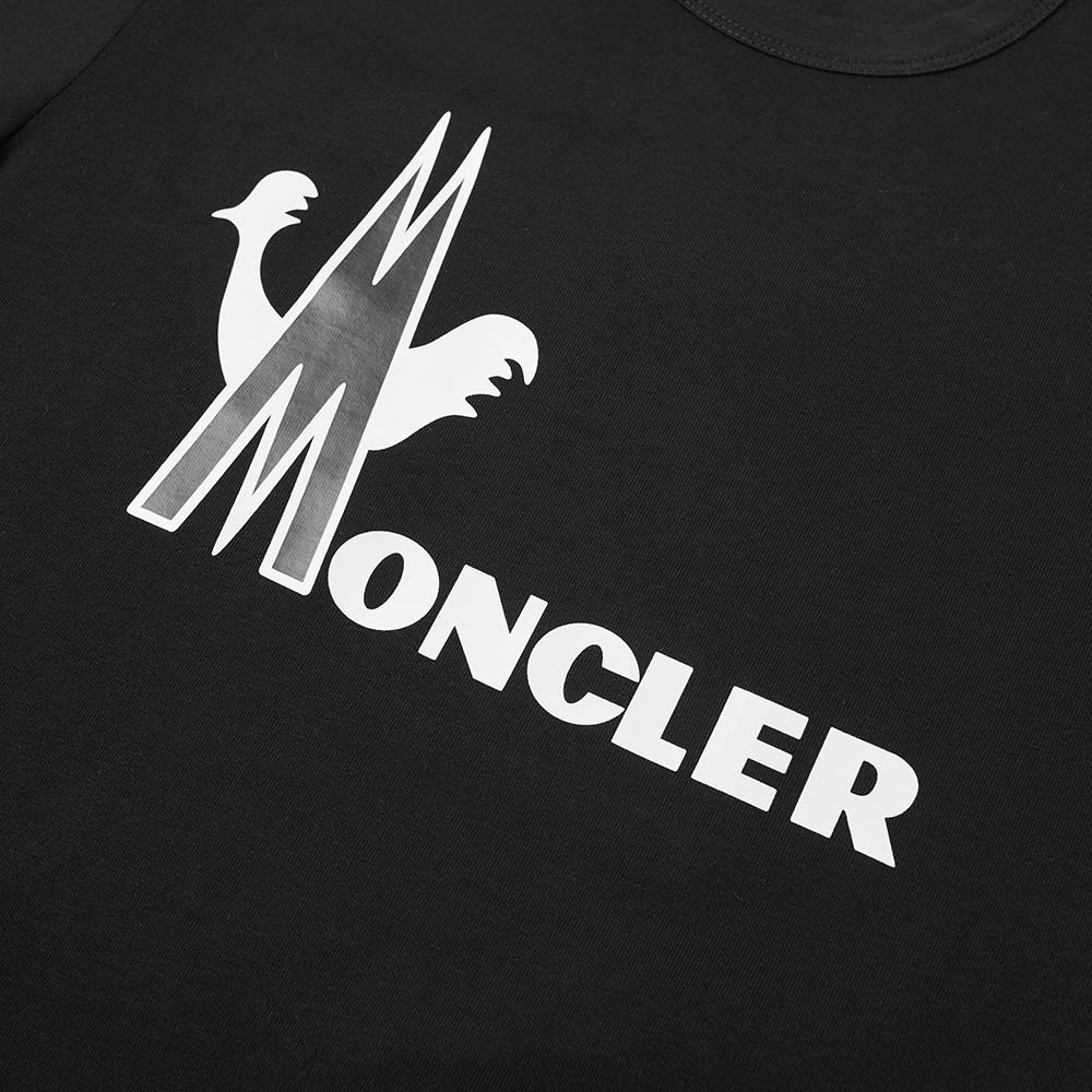 Moncler Logo Print Tee Black | END. (Global)