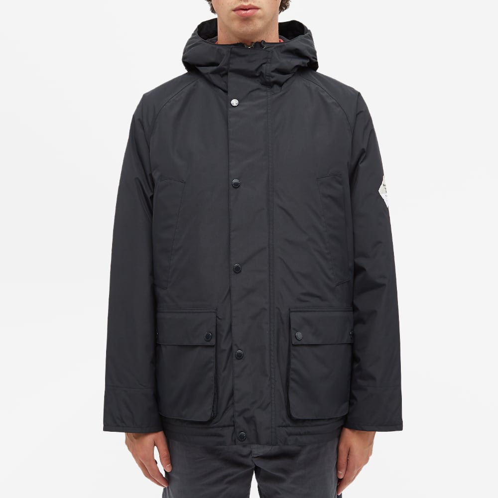 barbour beacon hooded jacket