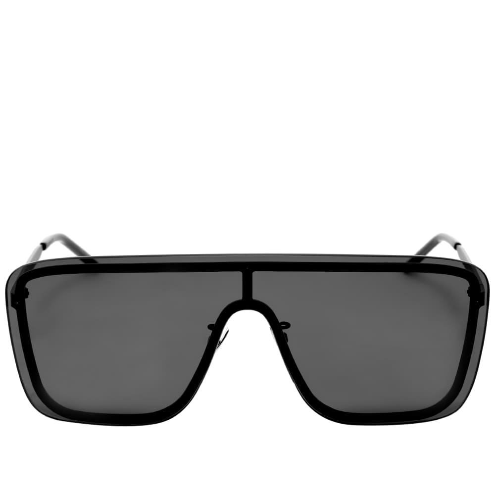 Saint Laurent SL 364 Mask Sunglasses Black & Black END. (US)