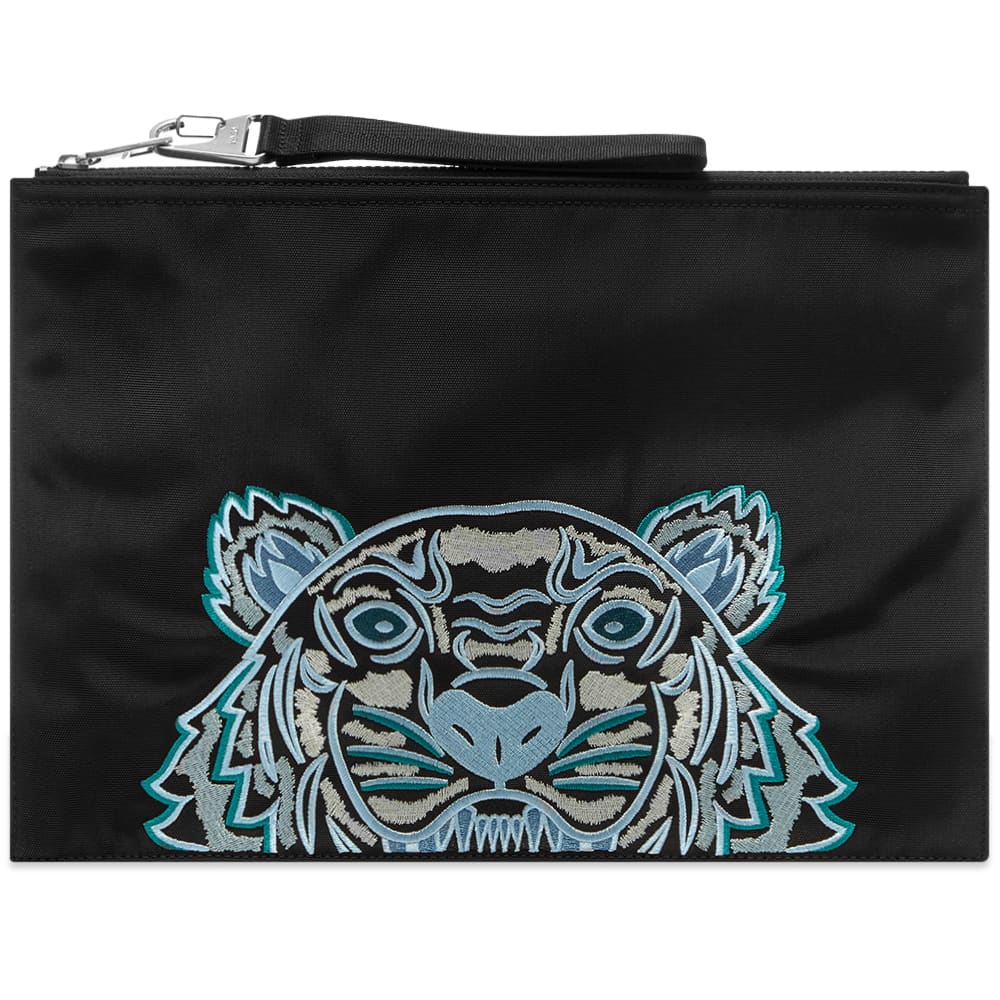Kenzo Canvas Tiger Document Holder Black END. (HK)