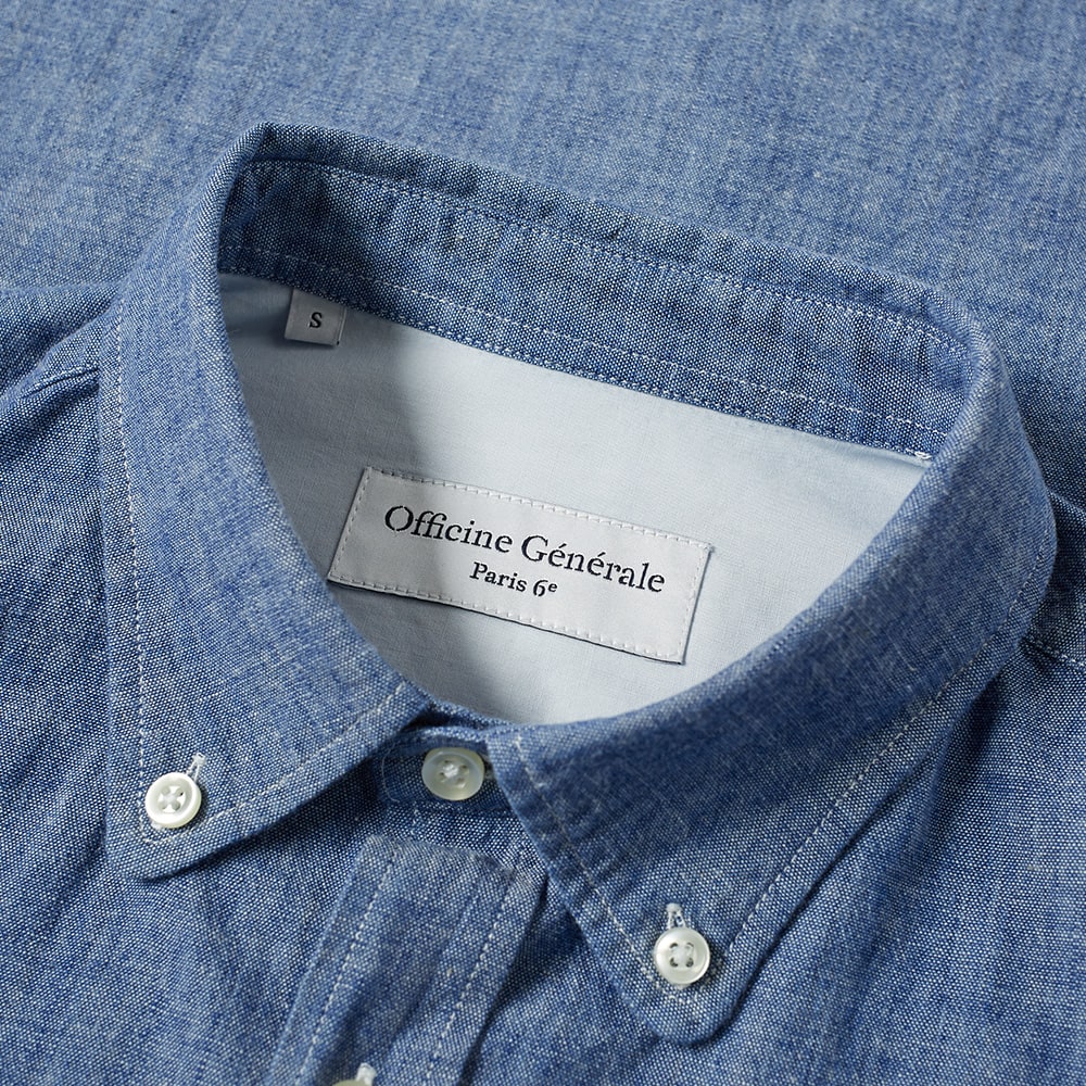 officine generale chambray shirt