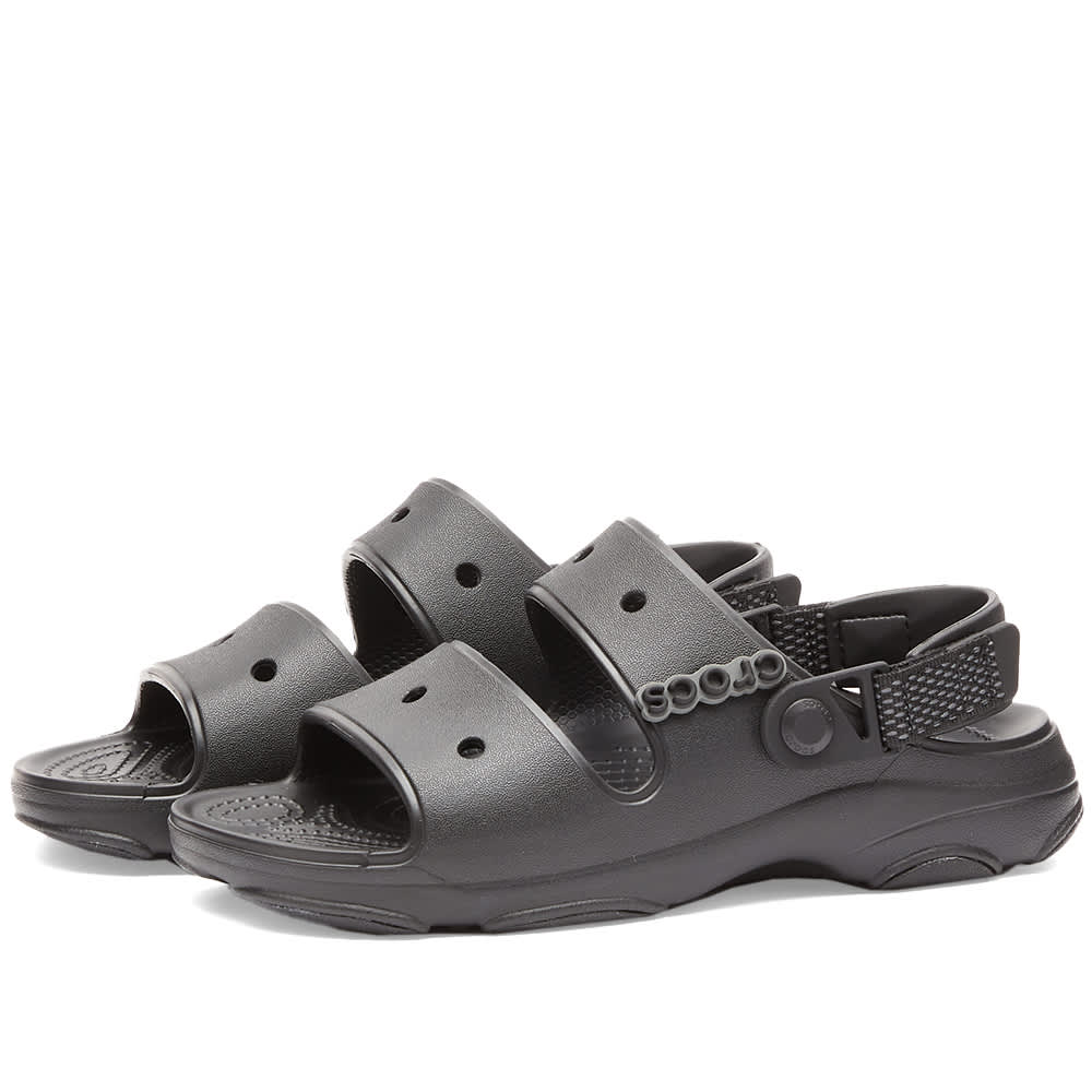 black all terrain crocs
