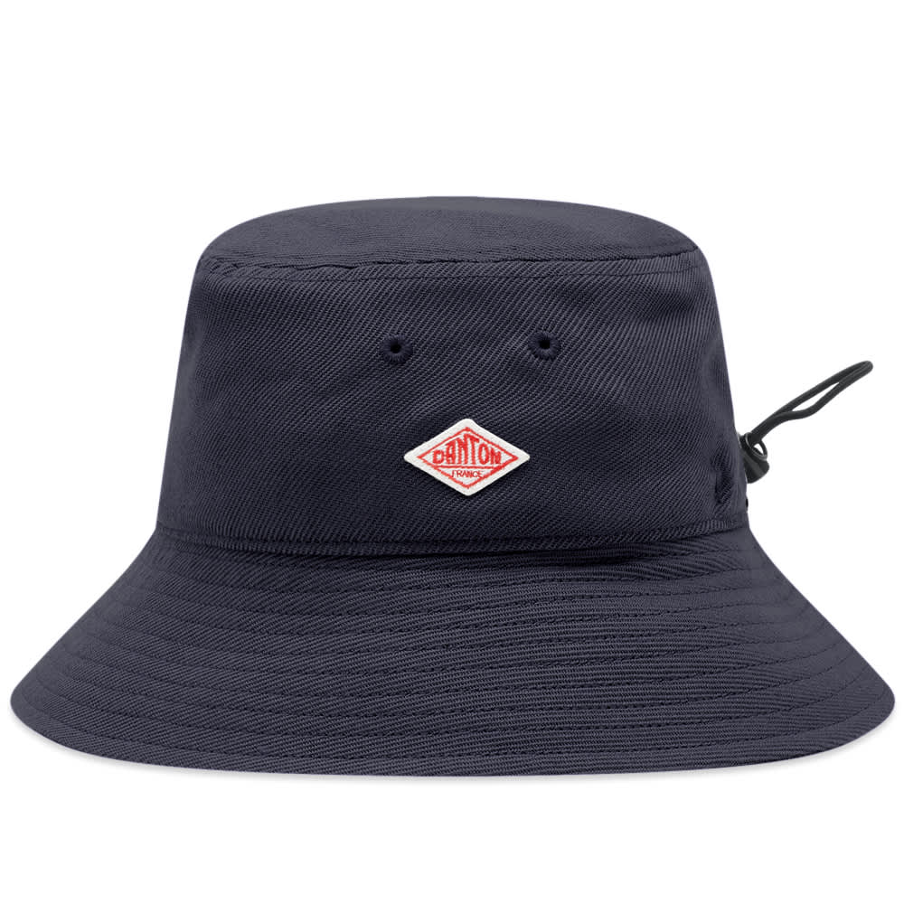 Danton Drawcord Bucket Hat Navy END. (CA)