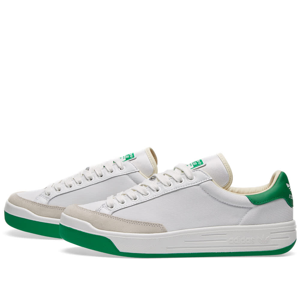 Adidas Rod Laver Super White & Green | END. (US)