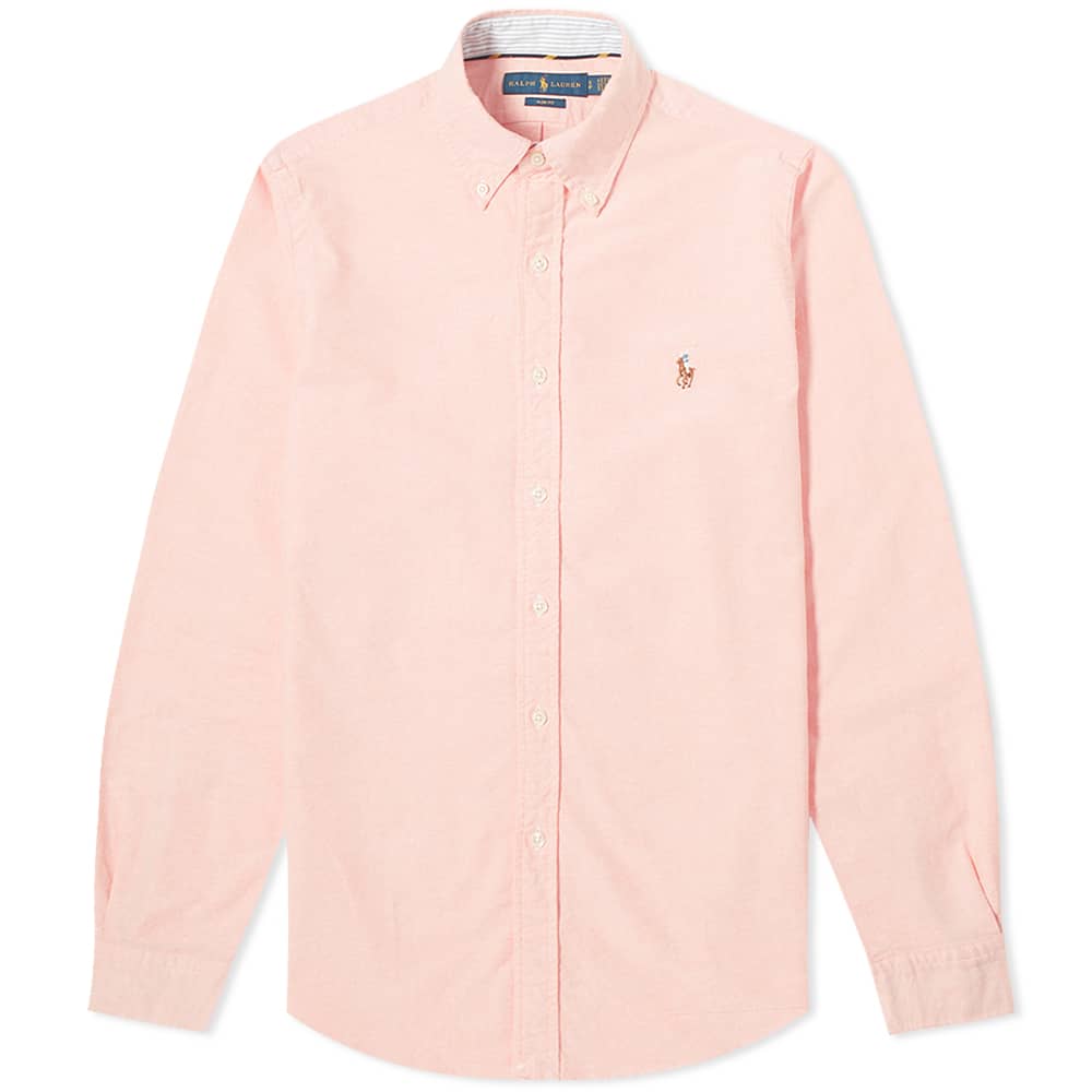 ralph lauren slim fit button down