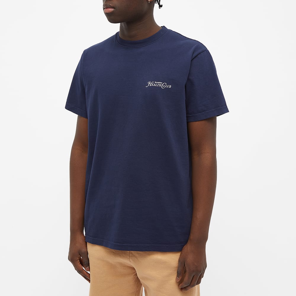 Sporty & Rich Rizzoli Tee Navy & White | END. (JP)