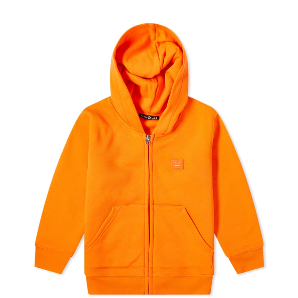 Acne Studios Mini Ferris Zip Hoody Dark Orange | END.