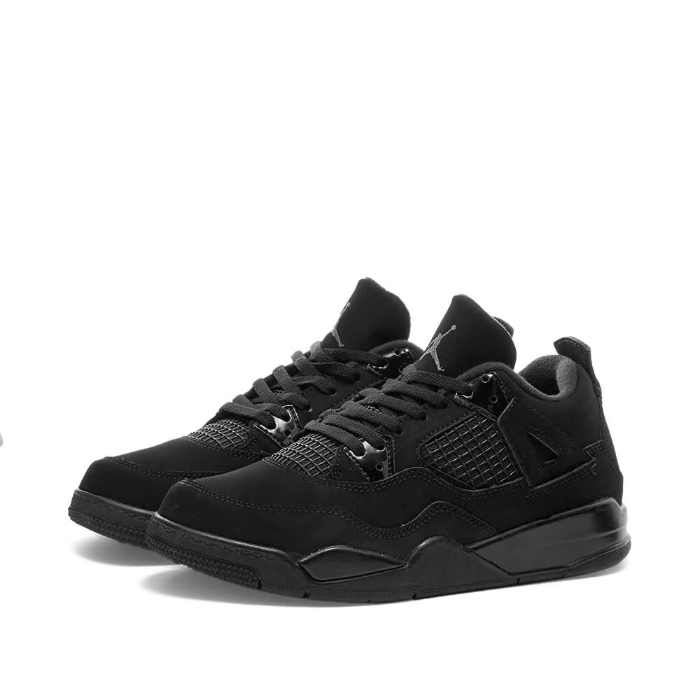 Air Jordan 4 Retro Black Cat PS Black & Light Graphite END. (SG)