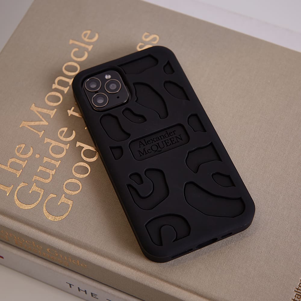 Alexander McQueen Rubber iPhone 11 Pro Case Black END. (UK)