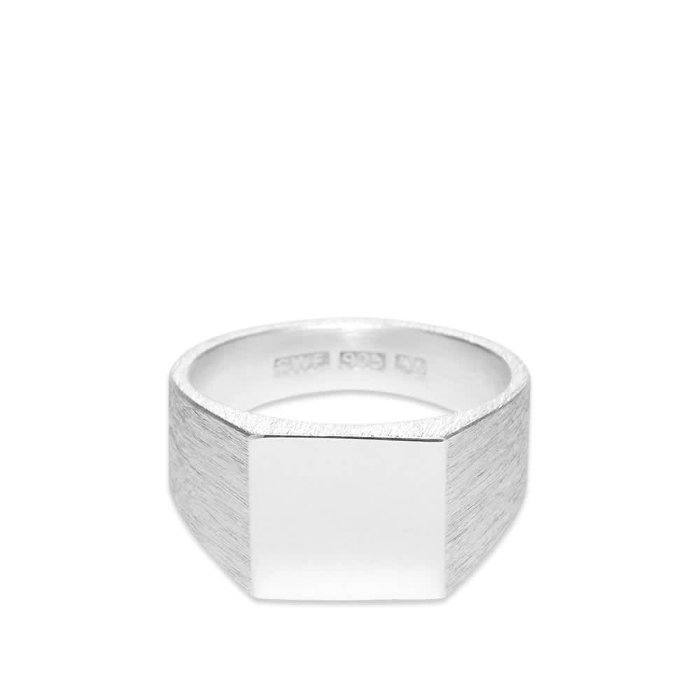 All Blues Platform Ring Silver | AspennigeriaShops 海外お取寄せ商品 All Blues Platform Ring リング