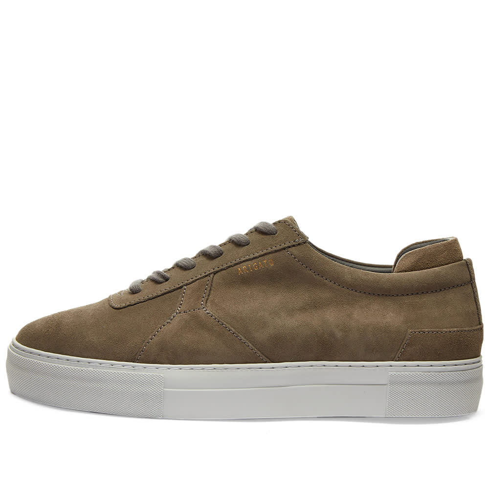 axel arigato grey suede