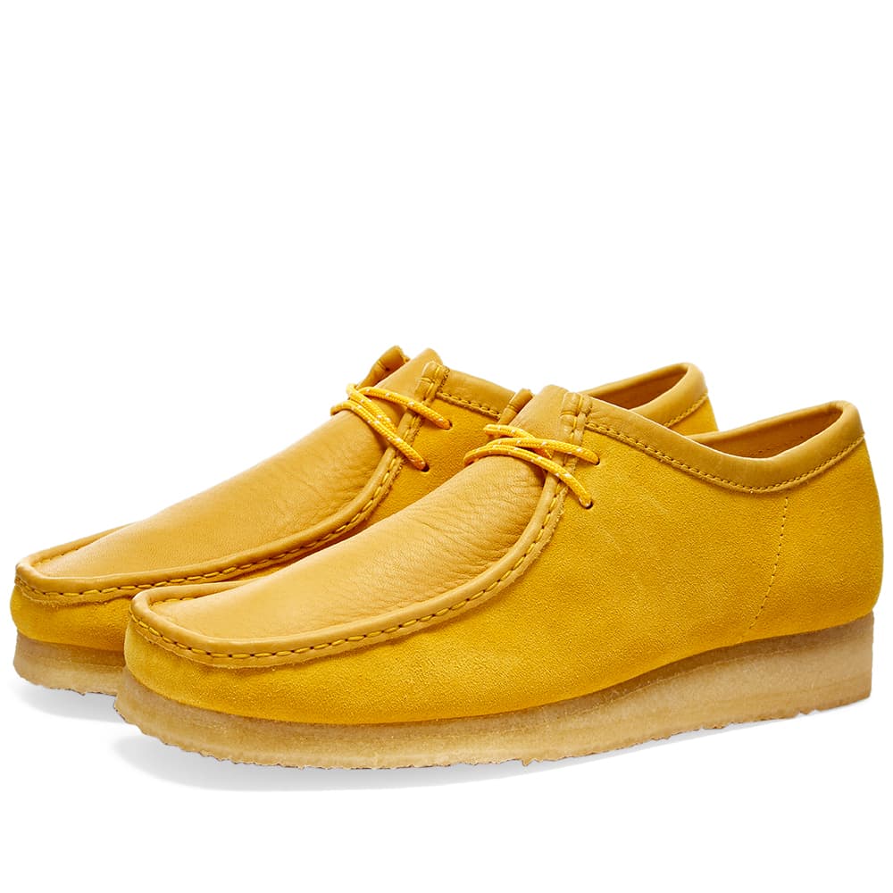 Clarks Originals Wallabee Yellow Combi Suede END. (KR)