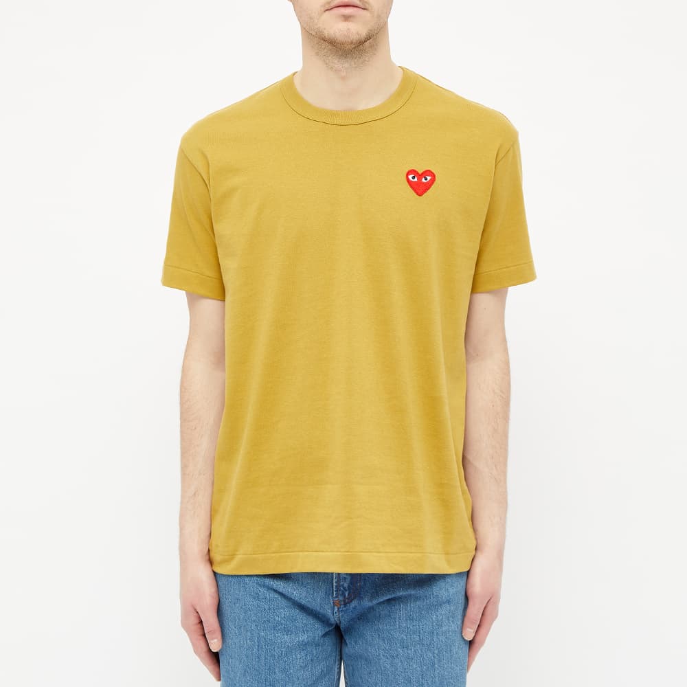Yellow Comme Des Garcons T Shirt Promotion Off 69