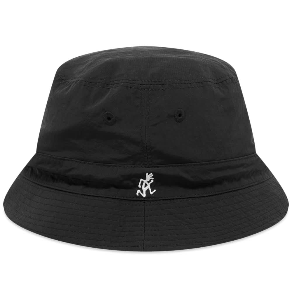 gray bucket hat