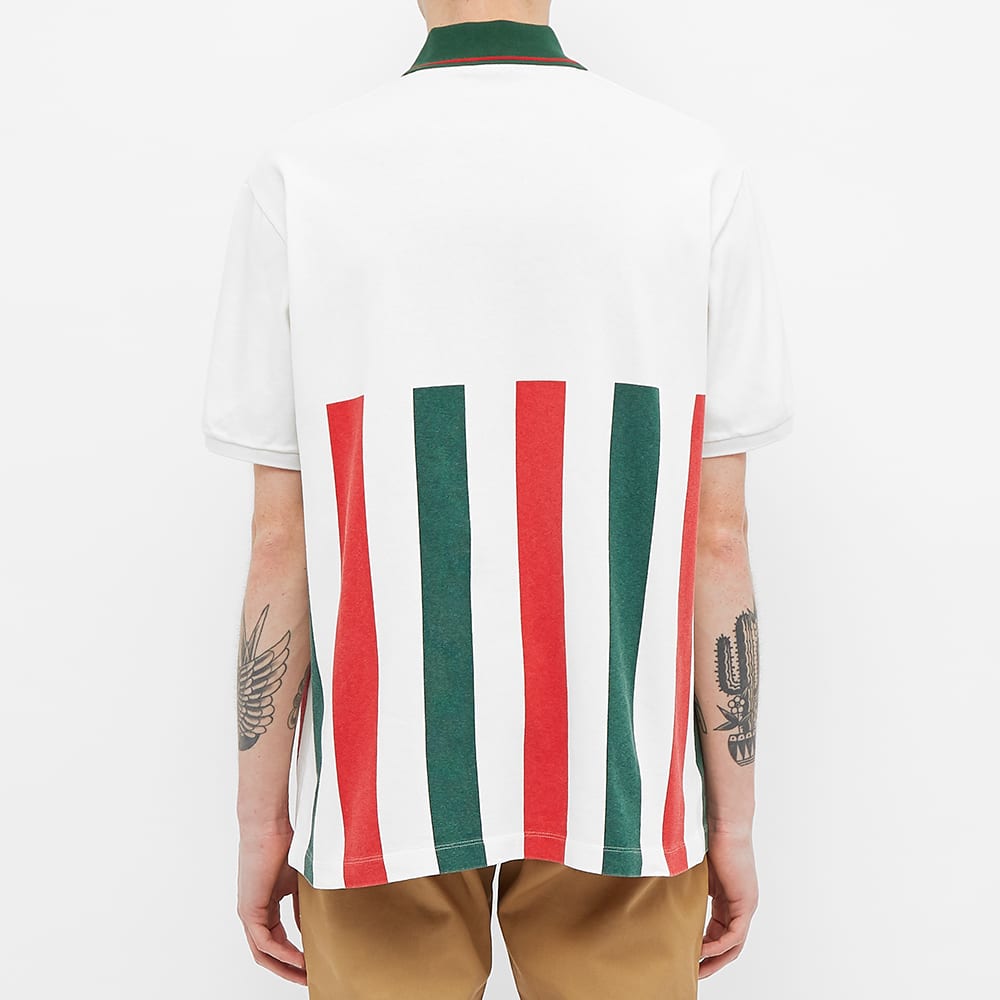 gucci web stripe polo shirt