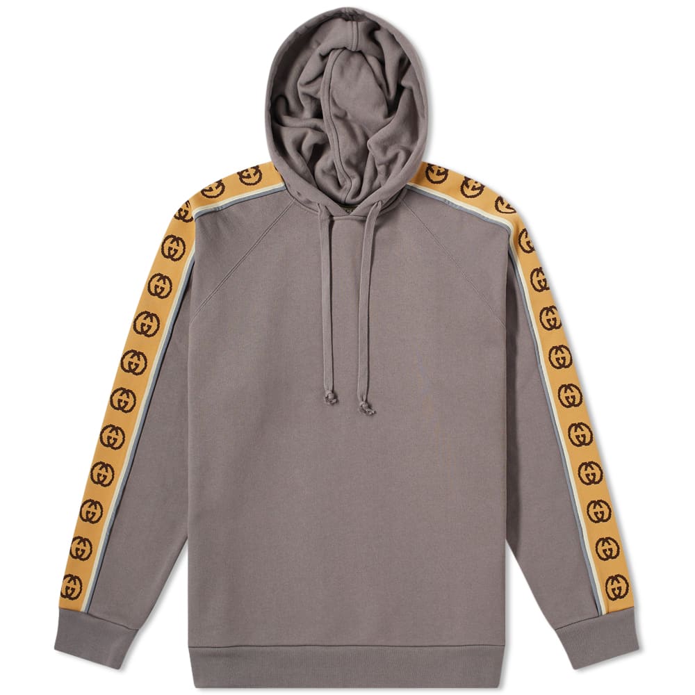 gucci tape hoodie
