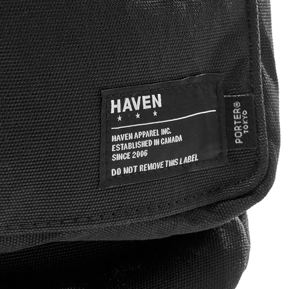 HAVEN x Porter Utility Helmet Bag Black END.