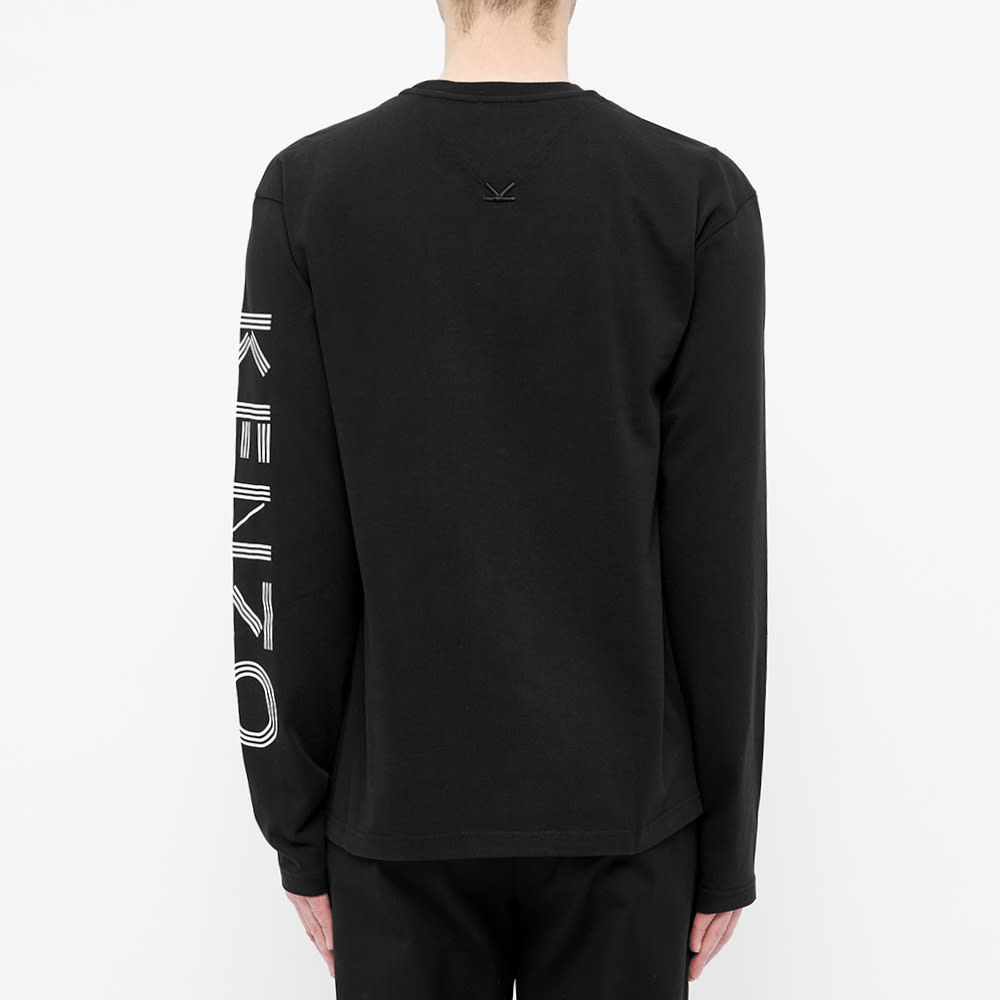 Kenzo Long Sleeve Sport Tee Black | END.