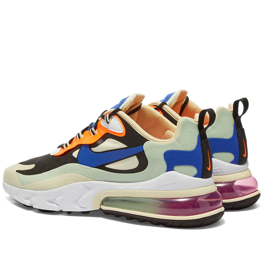 Nike Air Max 270 React 2 W Fossil Blue Pink End