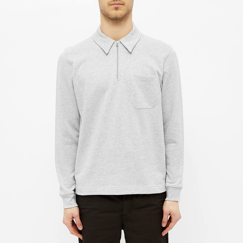 norse projects zip shirt