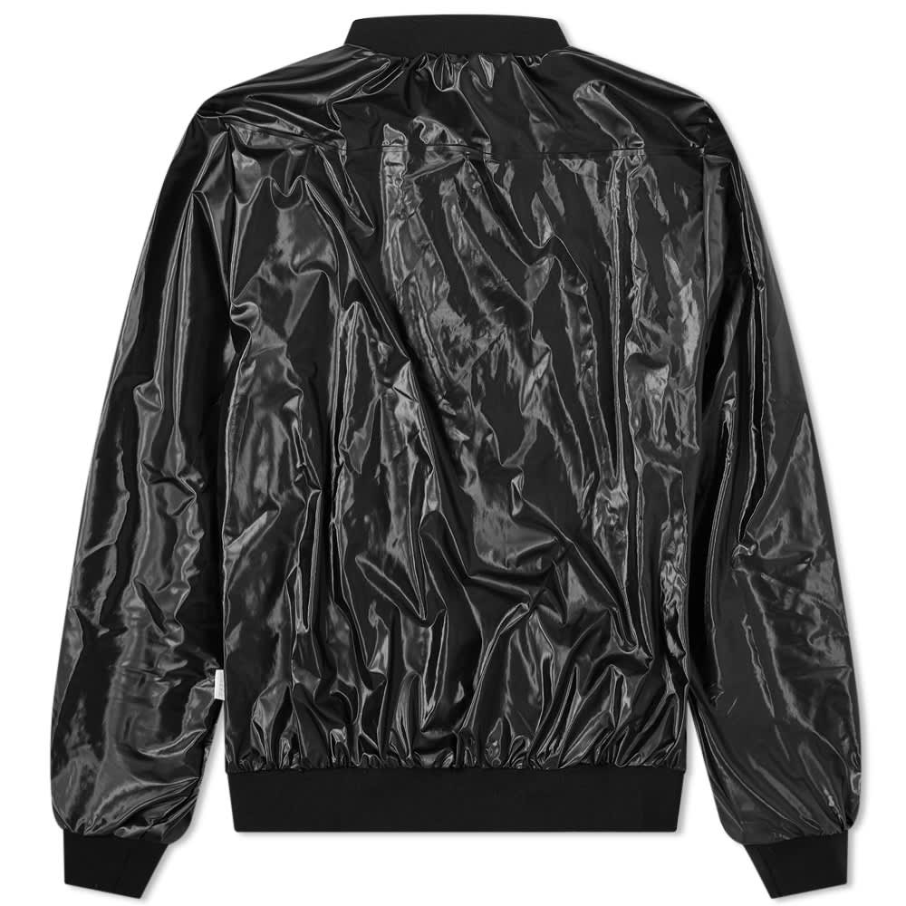 RAINS City Bomber Jacket Shiny Black END. (UK)