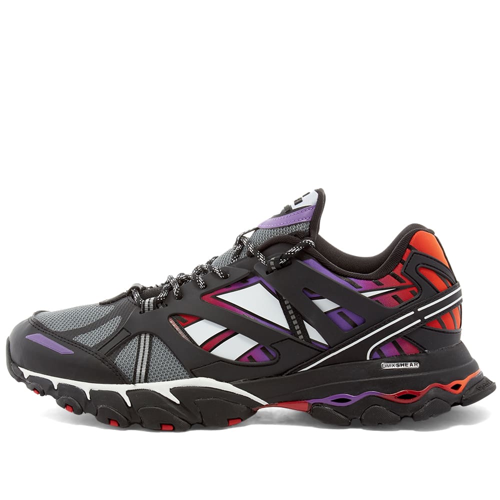 Reebok DMX Trail Shadow Black, Cold Grey & Scarlet | END. (Global)
