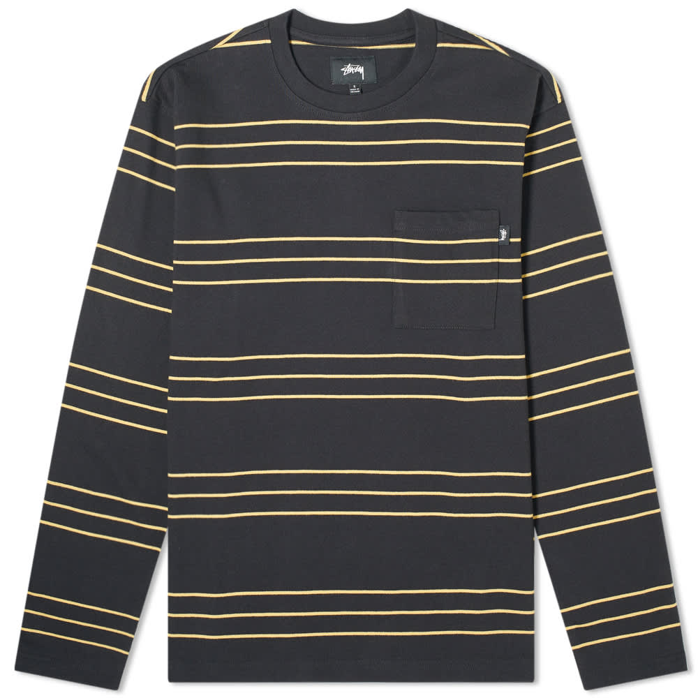 stussy striped tee