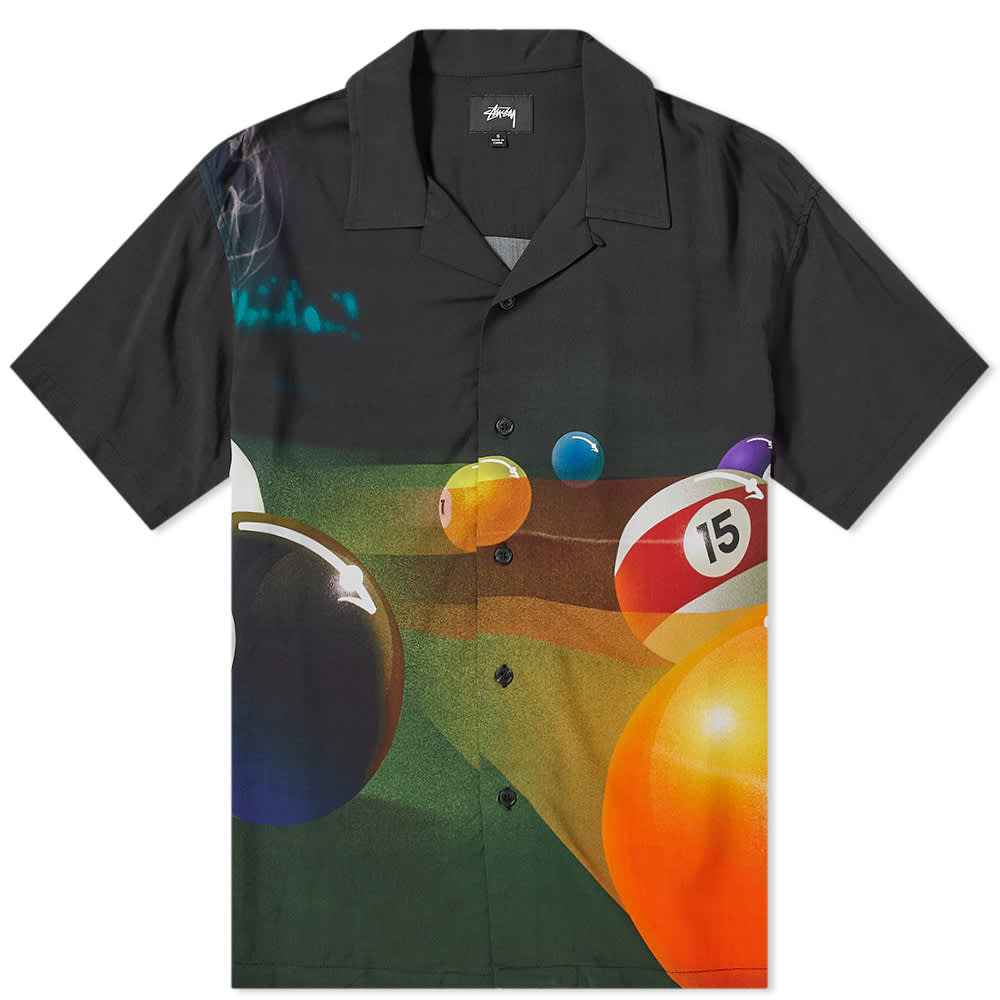 Stussy Pool Hall Shirt Black END. (US)