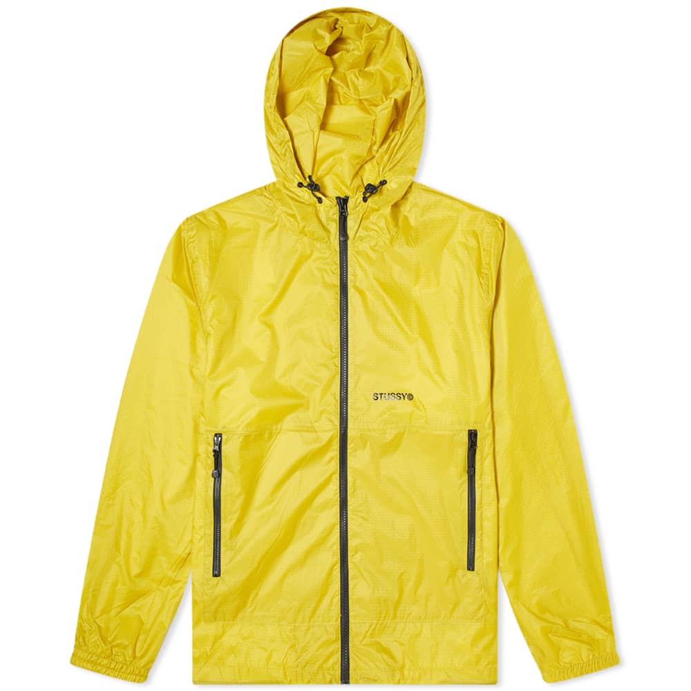 stussy yellow jacket