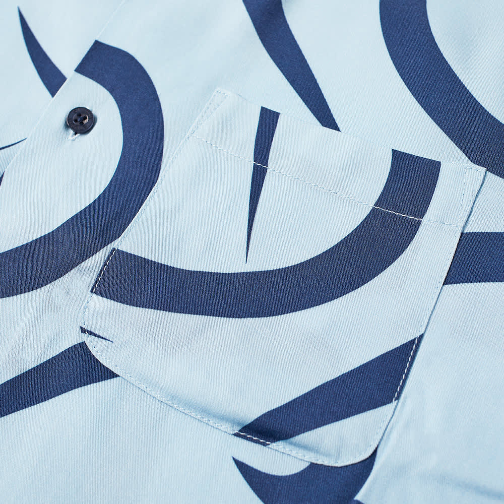 Stussy Tribal Pattern Shirt Blue | END 